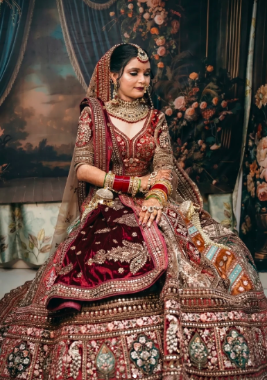 Nirvana bridal makeup look 3