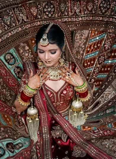 Nirvana bridal makeup look 4