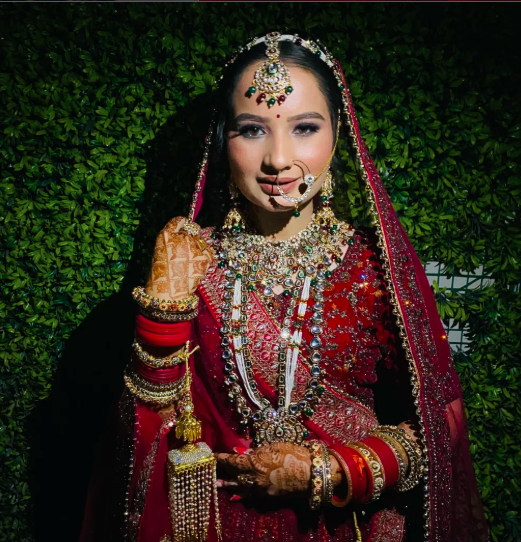 Nirvana bridal makeup look 5