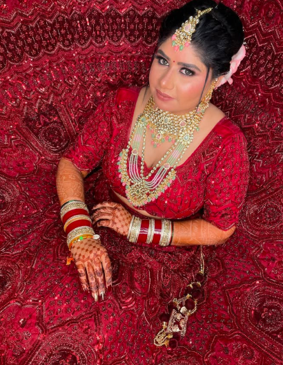 Nirvana bridal makeup look 6
